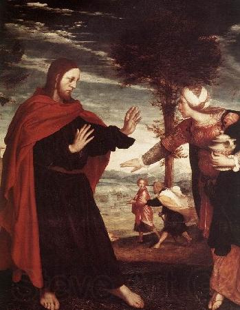 Hans holbein the younger Noli me tangere Spain oil painting art